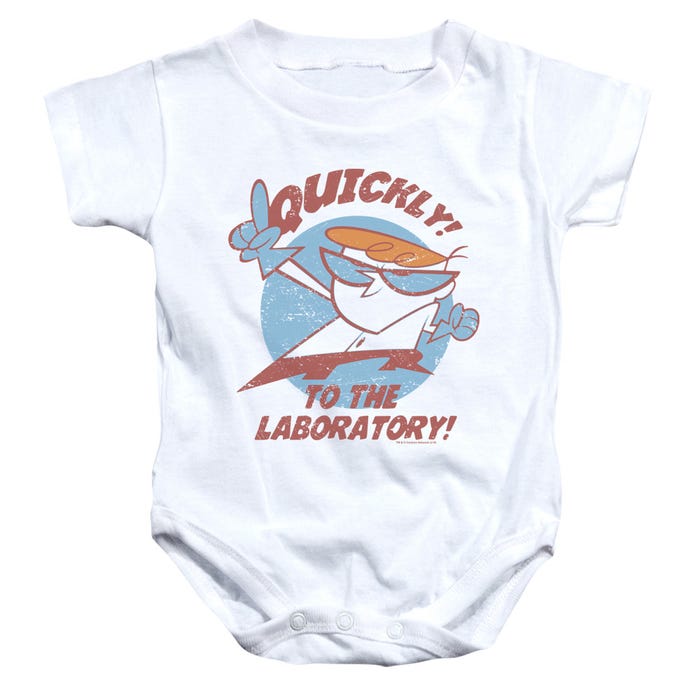 Dexter's Laboratory Quickly! To The Laboratory! Baby Bodysuit