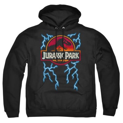 Jurassic Park Lightning Logo Hoodie