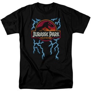 Jurassic Park Lightning Logo T-Shirt