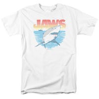 Jaws Waves Retro Movie T-Shirt