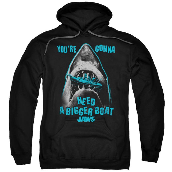 Jaws Movie You Are Going To Need A Bigger Boat Hoodie