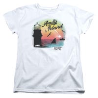 Jaws Amity Island Womens T-Shirt
