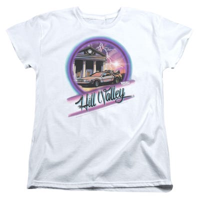 Back to the Future Hill Valley Womens T-Shirt