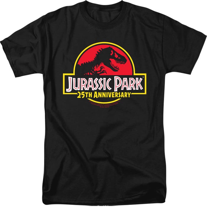 25TH ANNIVERSARY LOGO OF JURASSIC PARK T-Shirt