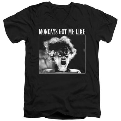 Universal Monsters Mondays Got Me Like V-Neck T-Shirt