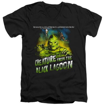 Creature From The Black Lagoon Not Since The Beginning V-Neck T-Shirt