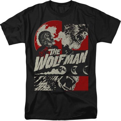 THE WOLF MAN WHEN THE WOLFBANE BLOOMS T-Shirt