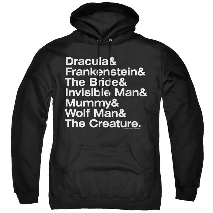 AMPERSAND MONSTERS UNIVERSAL OFFICIAL HORROR MOVIES Hoodie