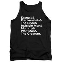 AMPERSAND MONSTERS UNIVERSAL OFFICIAL HORROR MOVIES Tank Top