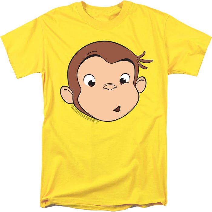 Curious George Face T-Shirt