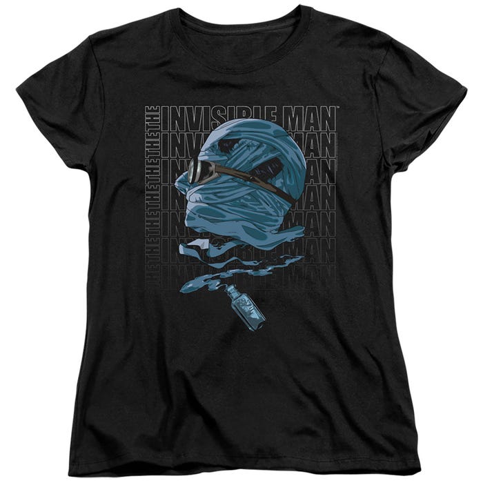 The Invisible Man Disappear Womens T-Shirt