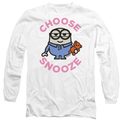 MINIONS CHOOSE SNOOZE Long Sleeve Shirt