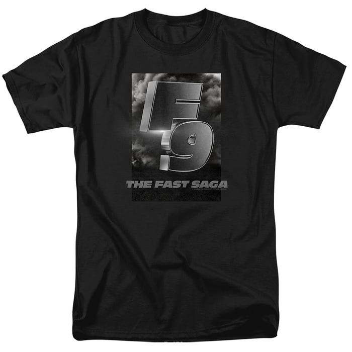 Fast And The Furious 9 f9 Smoke Logo T-Shirt