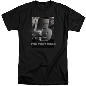 Fast And The Furious 9 f9 Smoke Logo Tall T-Shirt