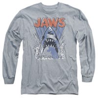 Jaws Official Comic Splash Long Sleeve Shirt