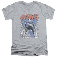 Jaws Official Comic Splash V-Neck T-Shirt