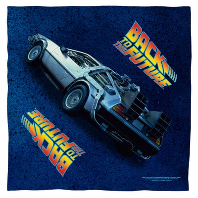 Delorean Back To The Future Bandana