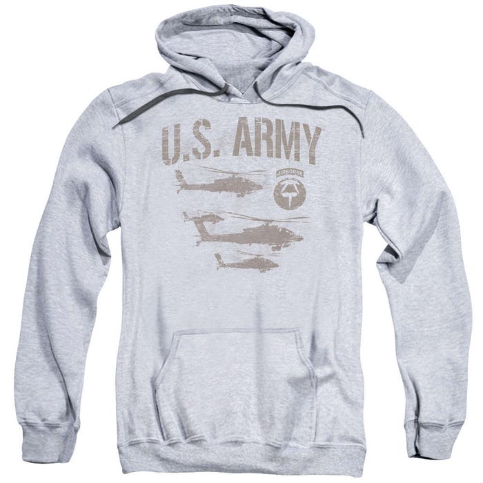 US Army Helicopters Airborne Hoodie