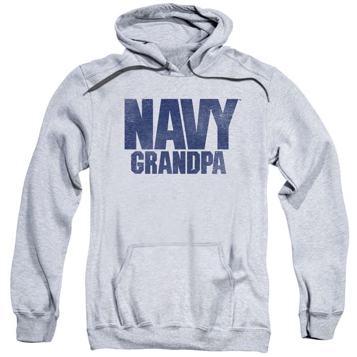 US Navy Grandpa Vintage Logo Hoodie