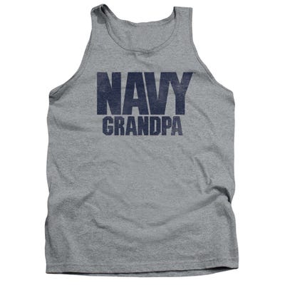 US Navy Grandpa Vintage Logo Tank Top