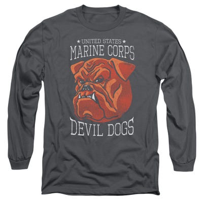 Devil Dogs United States Marine Corps Long Sleeve Shirt