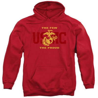 The Few The Proud The Marines SPLIT TAG Hoodie