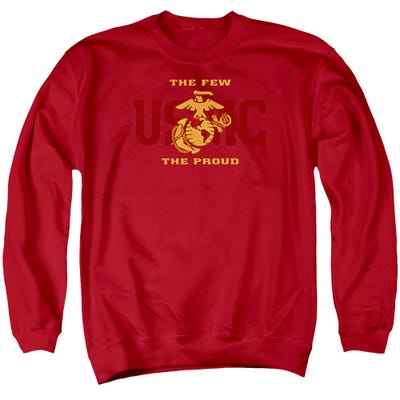 The Few The Proud The Marines SPLIT TAG Sweatshirt