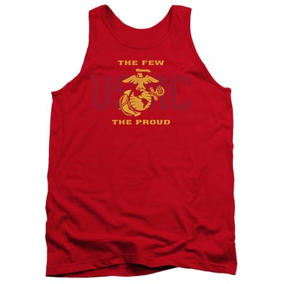 The Few The Proud The Marines SPLIT TAG Tank Top