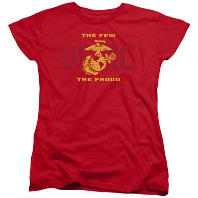 USMC SPLIT TAG Womens T-Shirt