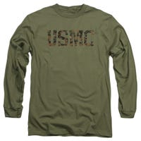 USMC CAMO FILL LOGO Long Sleeve Shirt