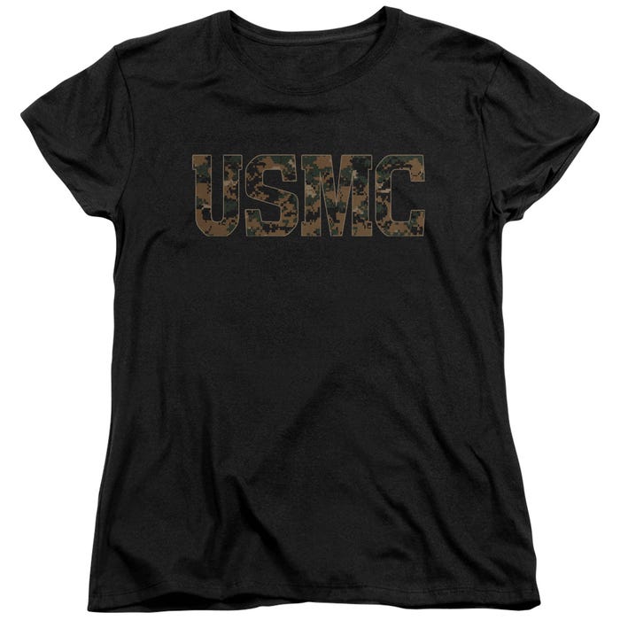 USMC CAMO FILL Womens T-Shirt