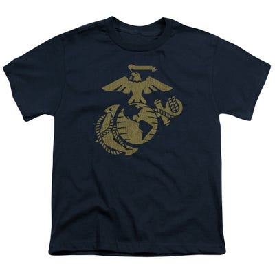 MARINES GOLD EMBLEM Kids T-Shirt