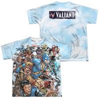 Valiant Comics Coming To You Back & Front Kids Sublimation T-Shirt