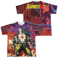 Bloodshot Cyber War Back & Front Kids Sublimation T-Shirt