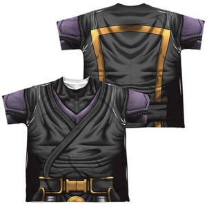 Ninjak Costume Back & Front Kids Sublimation T-Shirt