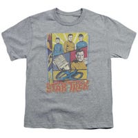 Vinatge Star Trek Collage Kids T-Shirt