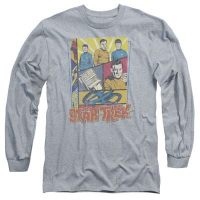 Vinatge Star Trek Collage Long Sleeve Shirt