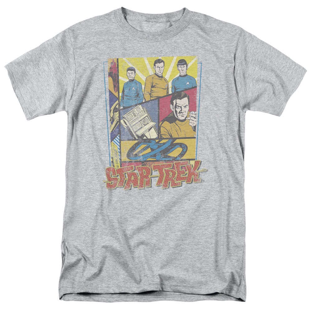 1993 Vintage Star Trek "Live Long and Prosper" Spock T-shirt Kleding Gender-neutrale kleding volwassenen Tops & T-shirts T-shirts T-shirts met print Klein T-shirt 