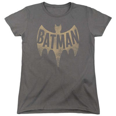 Vintage Batman Classic Logo Womens T-Shirt