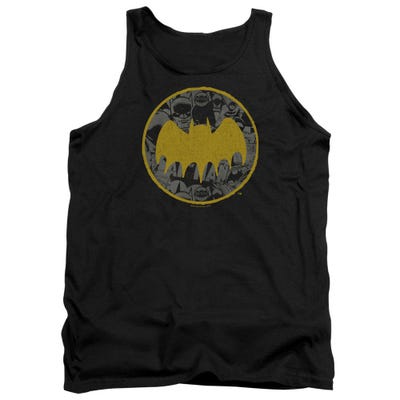 Vintage Batman Symbol Collage Tank Top