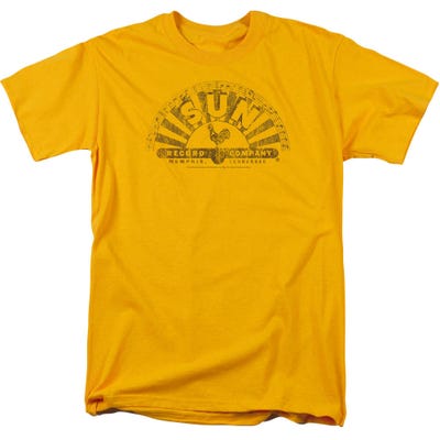 Vintage Sun Records Worn Label Logo T-Shirt