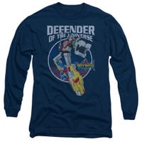 Voltron Retro Defender of the Universe Long Sleeve Shirt