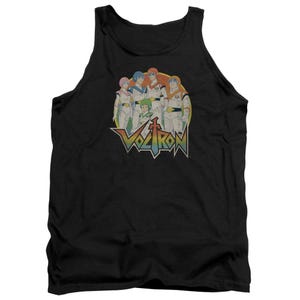 Voltron Retro Group Up Logo Tank Top