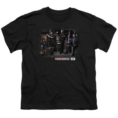 Warehouse 13 Cast Members Kids T-Shirt