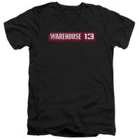 Warehouse 13 Logo V-Neck T-Shirt