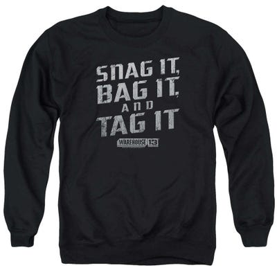 Warehouse 13 Snag Bag And Tag It Sweatshirt