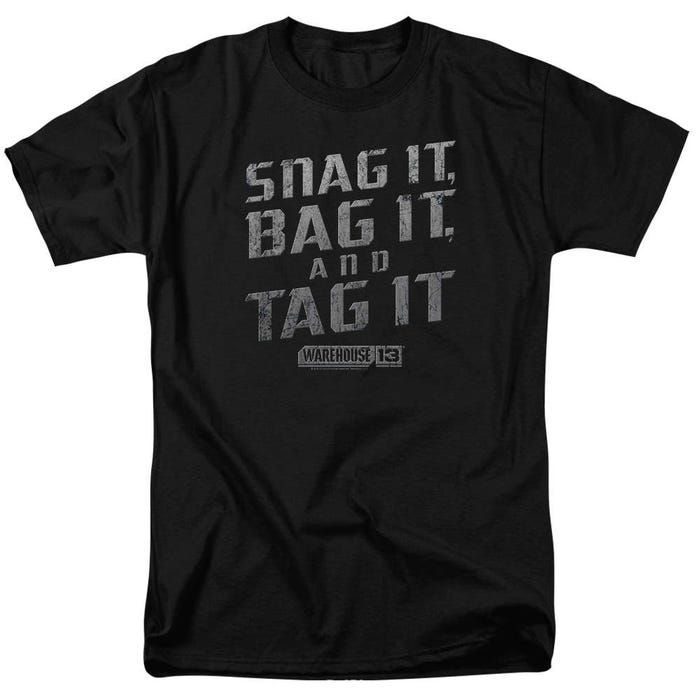 Warehouse 13 Snag Bag And Tag It T-Shirt
