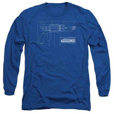 Warehouse 13 Tesla Gun Long Sleeve Shirt
