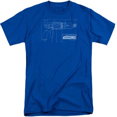 Warehouse 13 Tesla Gun Tall T-Shirt