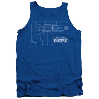Warehouse 13 Tesla Gun Tank Top